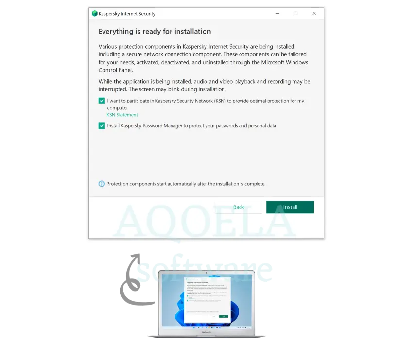 Installing and activating Kaspersky Installing and activating Kaspersky